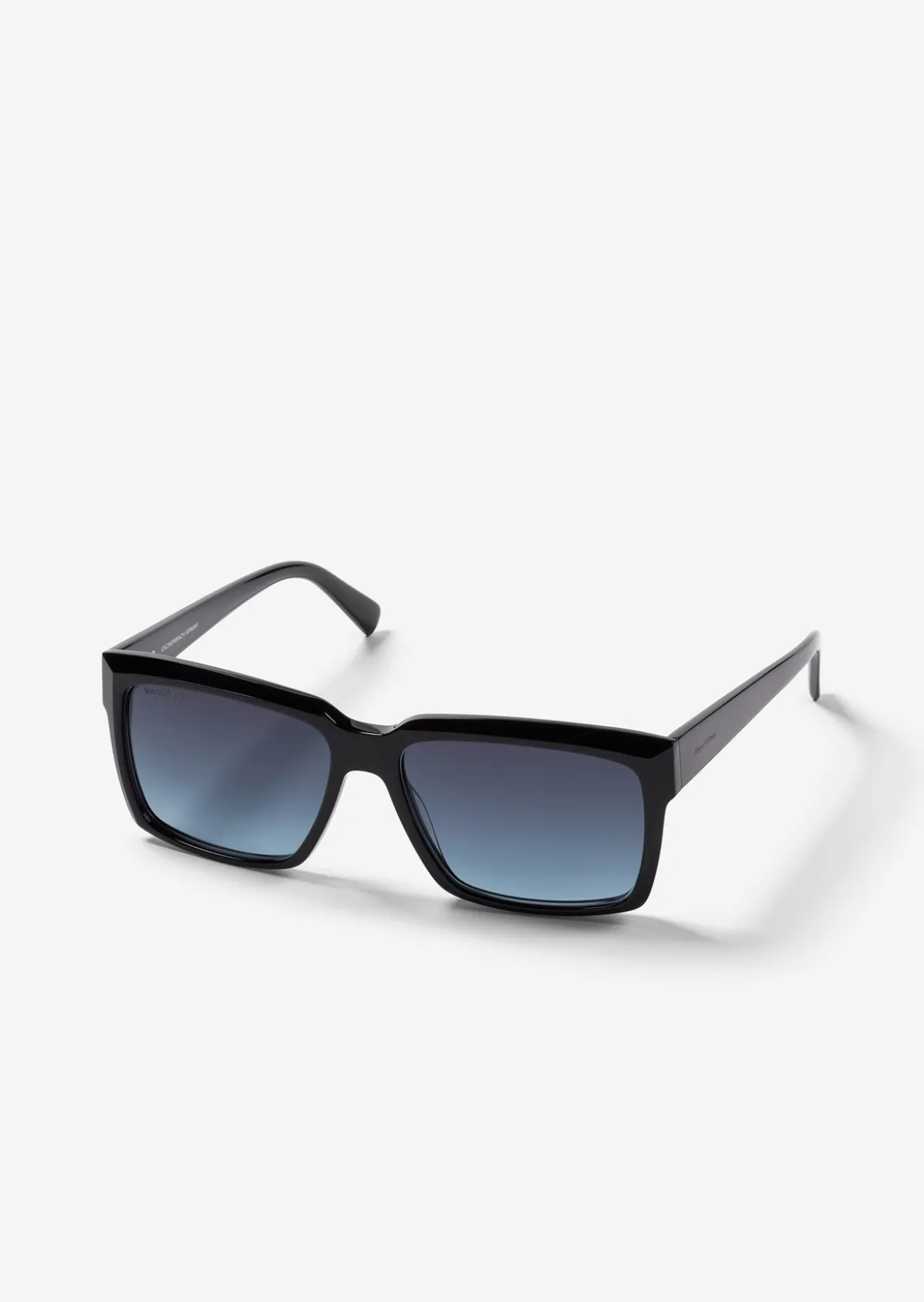 Herren-Sonnenbrille in moderner rechteckiger Form
