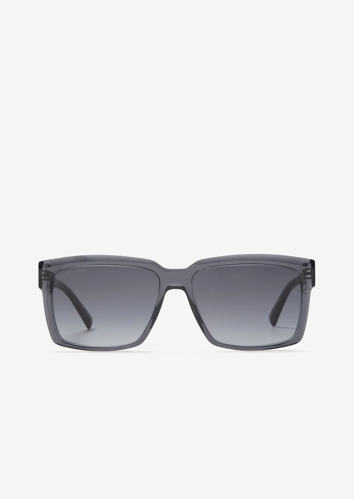 Herren-Sonnenbrille in moderner rechteckiger Form