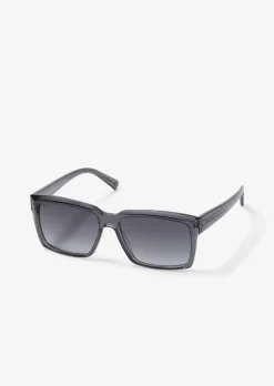 Herren-Sonnenbrille in moderner rechteckiger Form