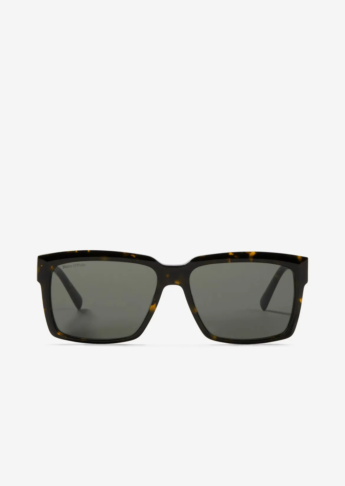 Herren-Sonnenbrille in moderner rechteckiger Form