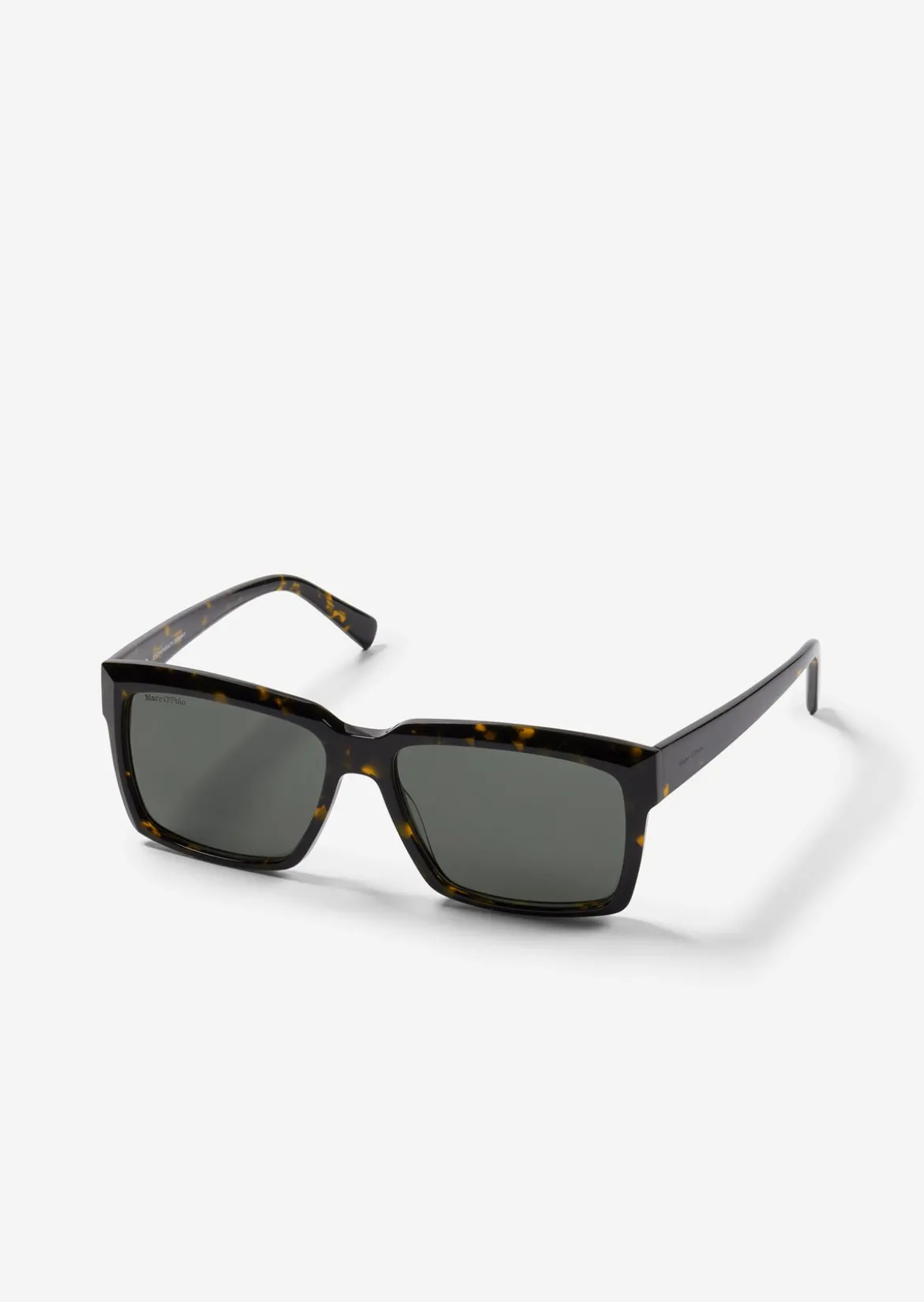 Herren-Sonnenbrille in moderner rechteckiger Form