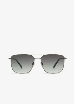 Herren-Sonnenbrille mit Metallrahmen
