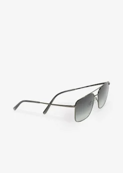 Herren-Sonnenbrille mit Metallrahmen