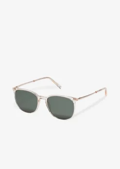 Herren-Sonnenbrille mit schmalem Acetat-Rahmen