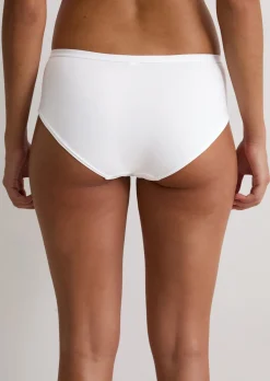 Hipster-Panty mit zarter Spitze