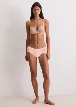 Hipster-Panty mit zarter Spitze