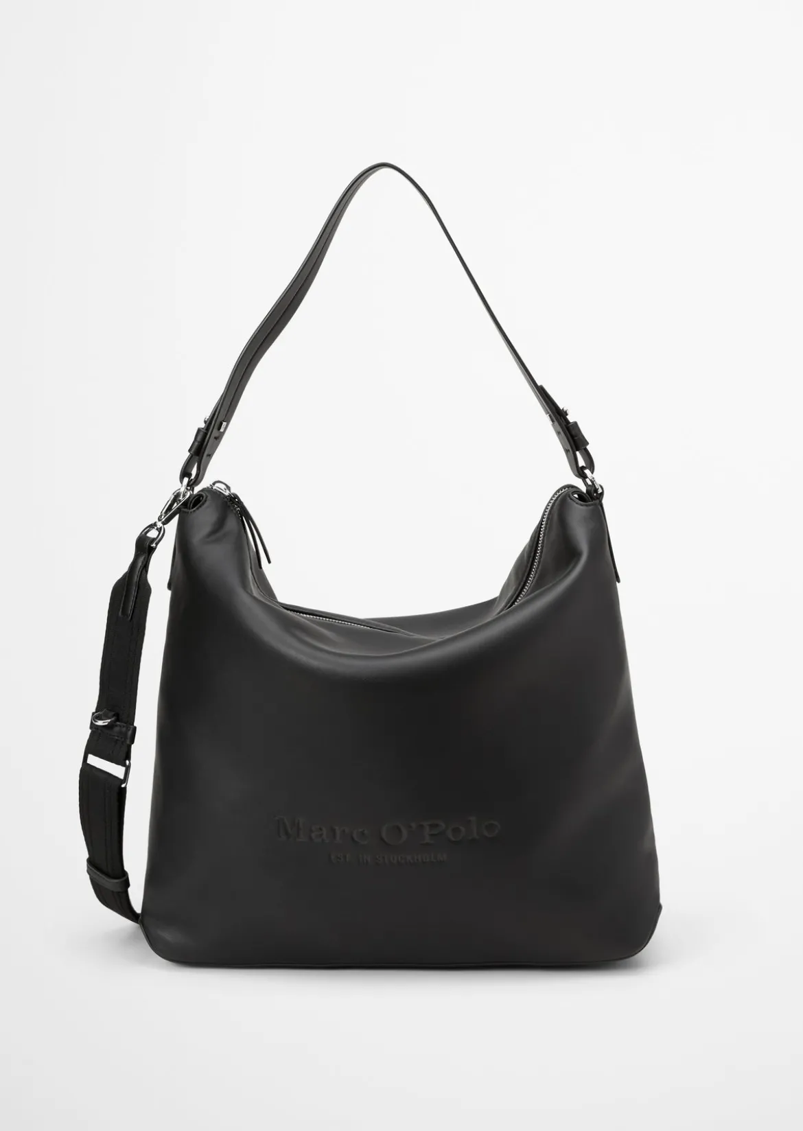 Hobo Bag aus einer Lederalternative aus recyceltem Polyester