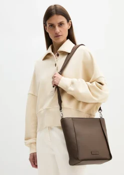 Hobo Bag aus einer Lederalternative aus recyceltem Polyester