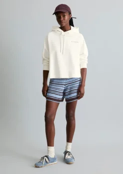 Hoodie oversize aus softem French Terry