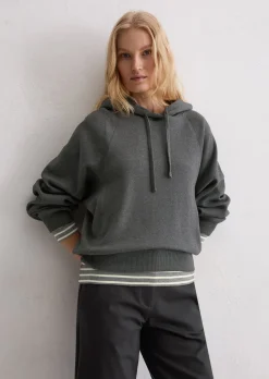 Hoodie regular aus reiner Bio-Baumwolle