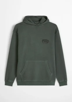 Hoodie relaxed aus recycelter Baumwolle