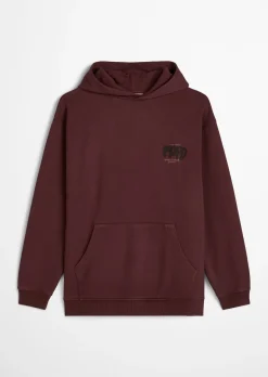 Hoodie relaxed aus recycelter Baumwolle