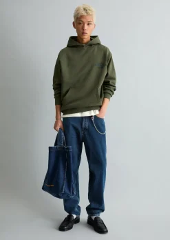 Hoodie relaxed aus reiner Bio-Baumwolle