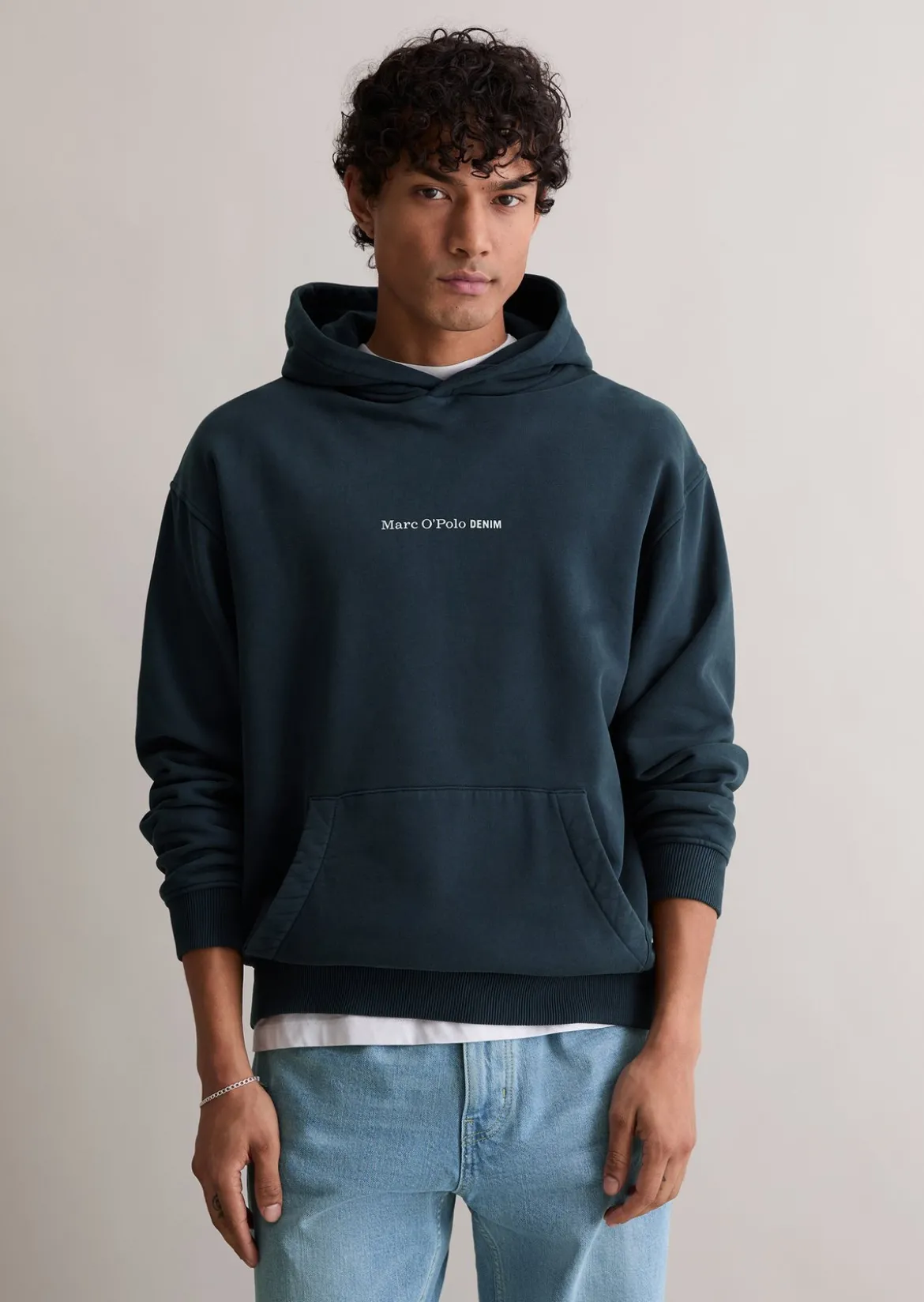 Hoodie relaxed aus reiner Bio-Baumwolle