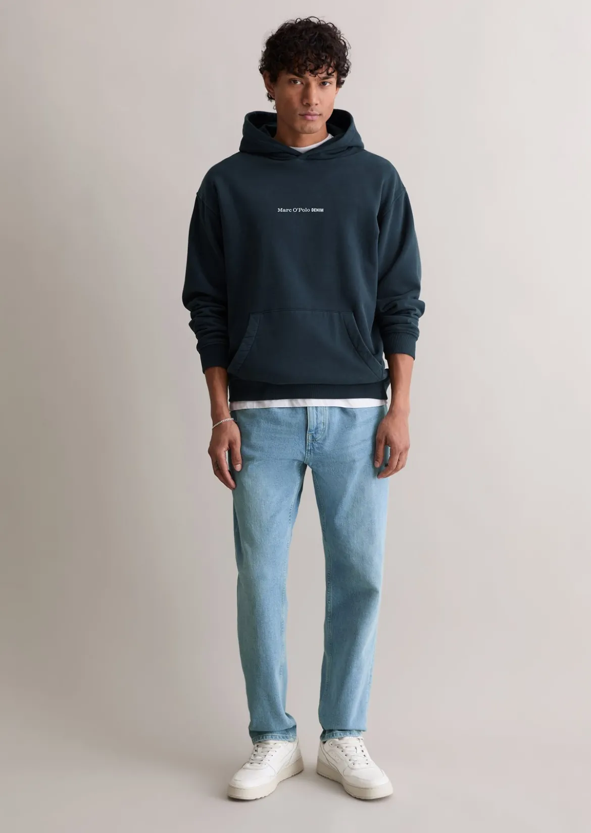 Hoodie relaxed aus reiner Bio-Baumwolle