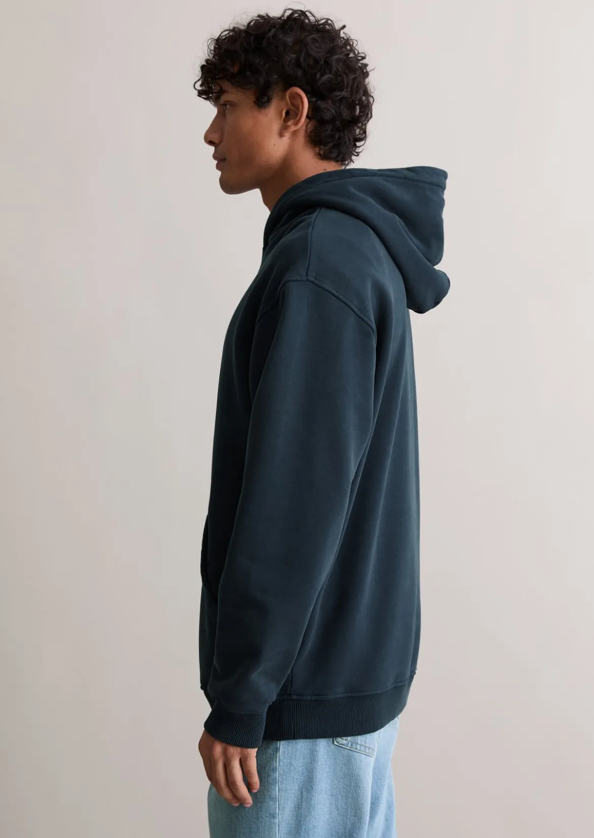 Hoodie relaxed aus reiner Bio-Baumwolle