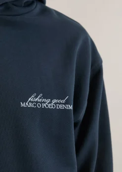 Hoodie relaxed mit großem Rückenprint