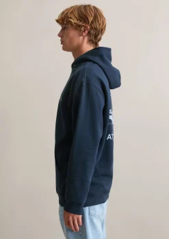Hoodie relaxed mit großem Rückenprint