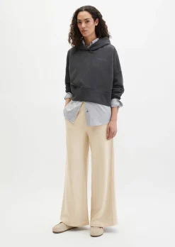 Hoodie relaxed mit recycelter Baumwolle
