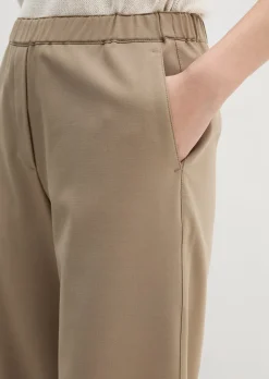 Hose im Culotte-Stil aus Schurwolle-Mix