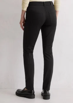 Hose Model Alby slim aus Smooth Sateen Stretch