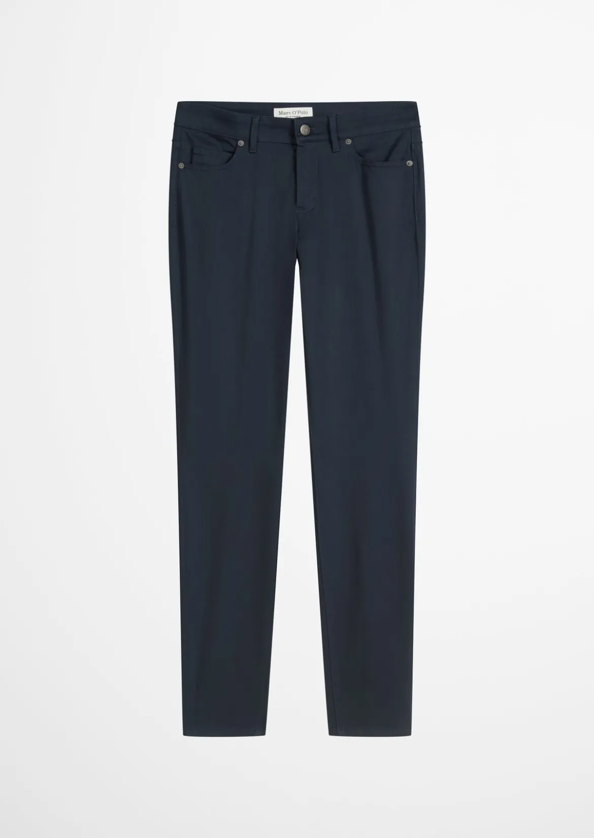 Hose Model Alby slim aus Smooth Sateen Stretch