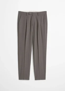 Hose Model Belsbo pleats relaxed aus sommerlichem Woll-Mix