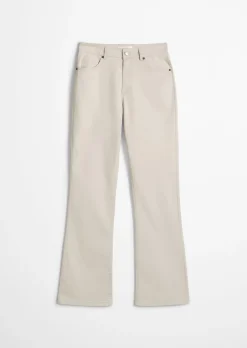 Hose Model Kiruna flared aus Brushed Cotton Twill