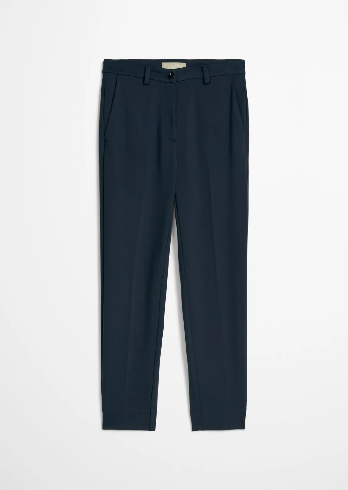 Hose Model Malin slim aus weichem Interlock-Jersey