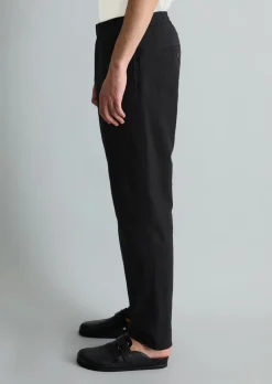 Hose Model Malte relaxed aus Bio-Baumwolle und Leinen