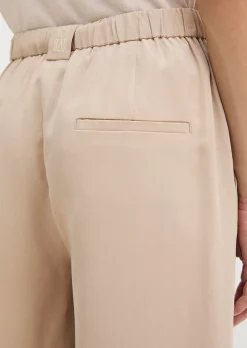 Hose Model Margo wide aus Lyocell-Leinen-Mix