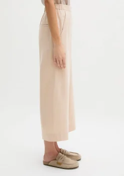 Hose Model Margo wide aus Lyocell-Leinen-Mix