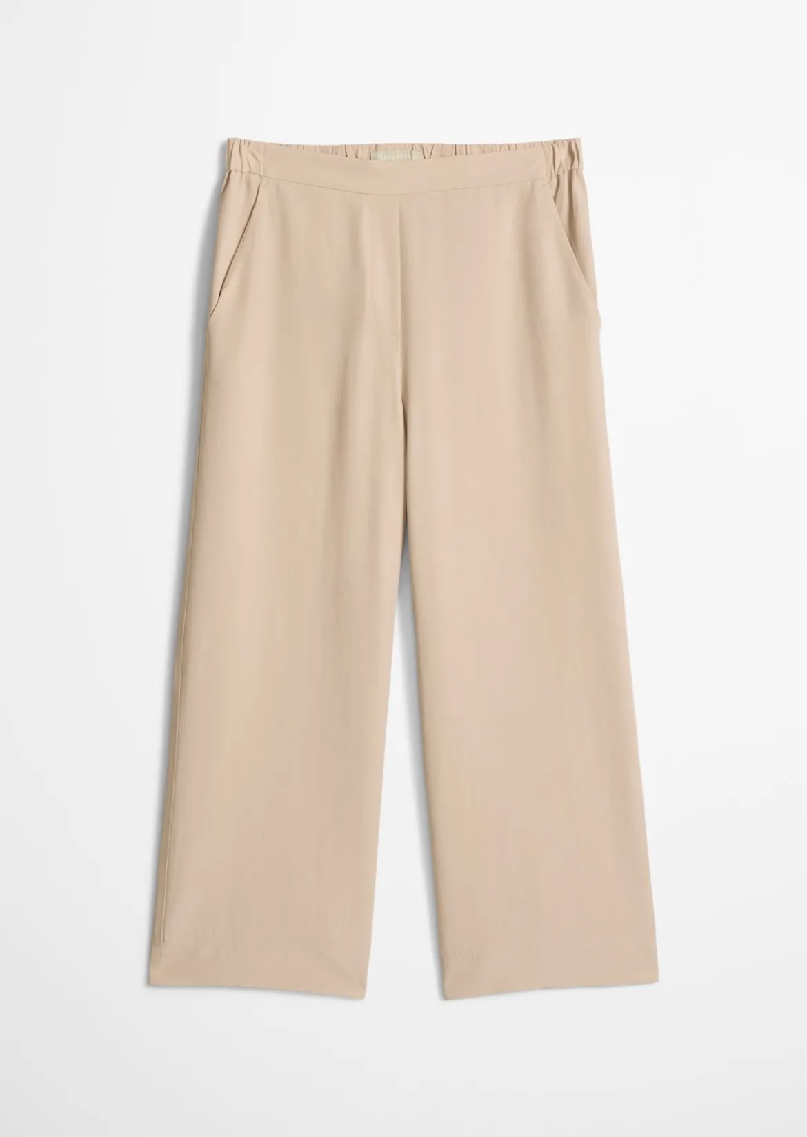 Hose Model Margo wide aus Lyocell-Leinen-Mix