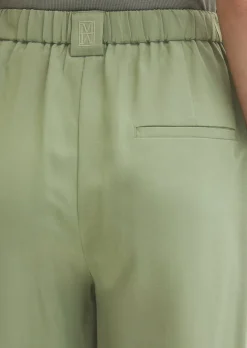Hose Model Margo wide aus Lyocell-Leinen-Mix