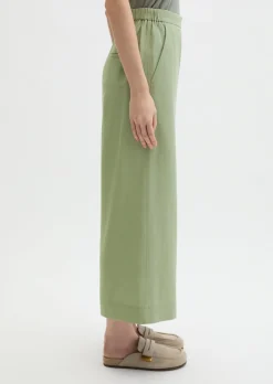 Hose Model Margo wide aus Lyocell-Leinen-Mix