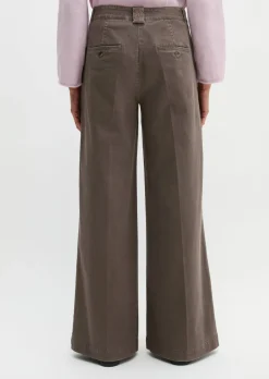 Hose Model Margo wide aus Organic Cotton-Twill
