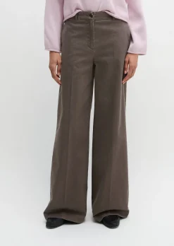 Hose Model Margo wide aus Organic Cotton-Twill