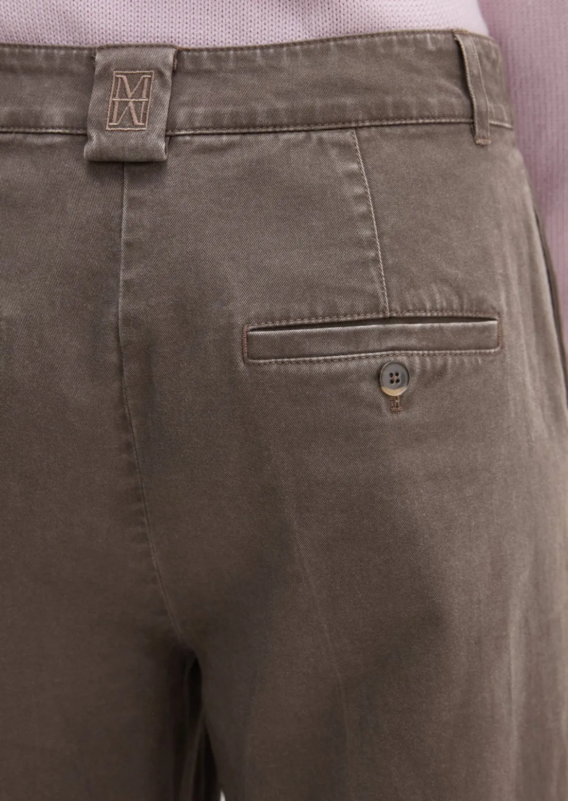 Hose Model Margo wide aus Organic Cotton-Twill