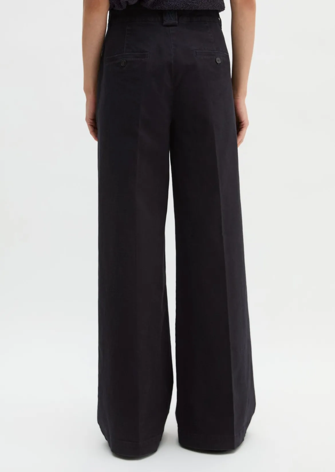 Hose Model Margo wide aus Organic Cotton-Twill
