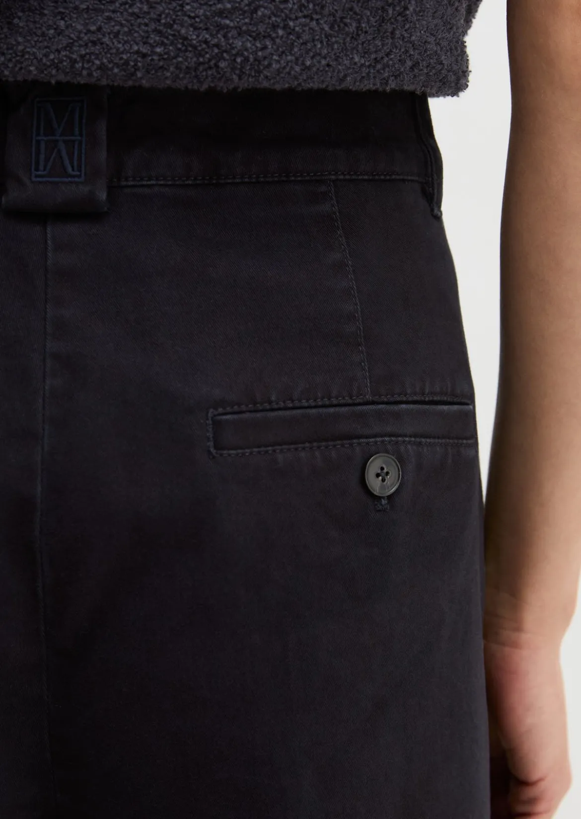 Hose Model Margo wide aus Organic Cotton-Twill