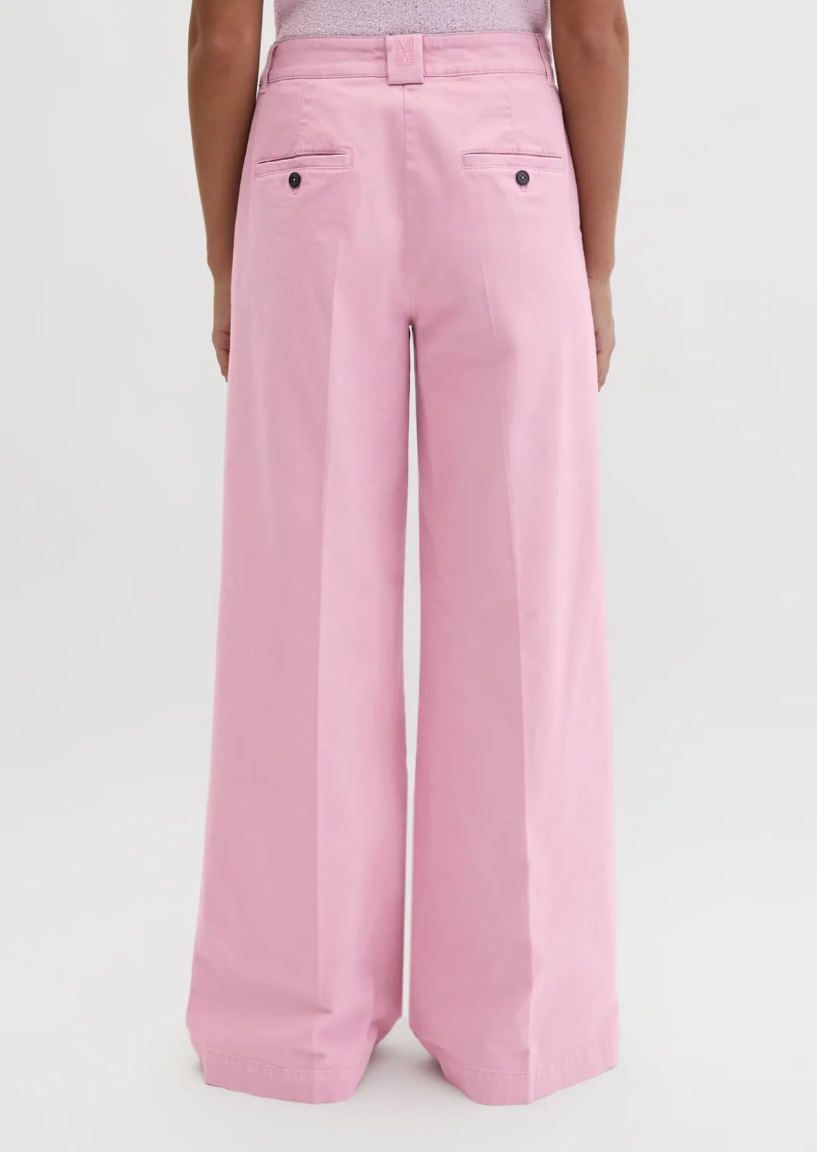 Hose Model Margo wide aus Organic Cotton-Twill