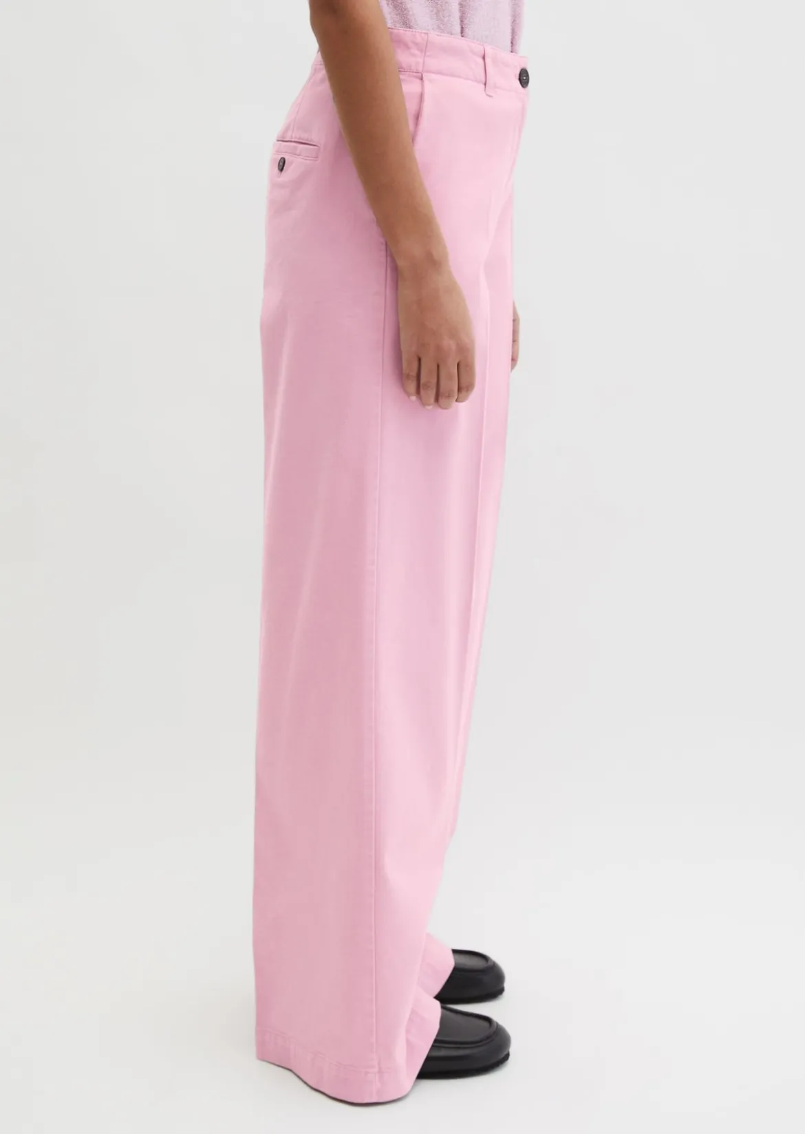 Hose Model Margo wide aus Organic Cotton-Twill