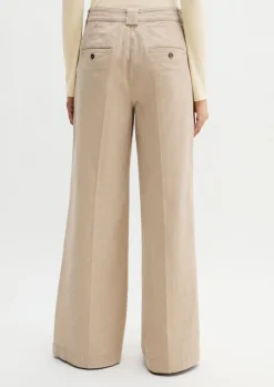 Hose Model Margo wide aus Organic Cotton-Twill