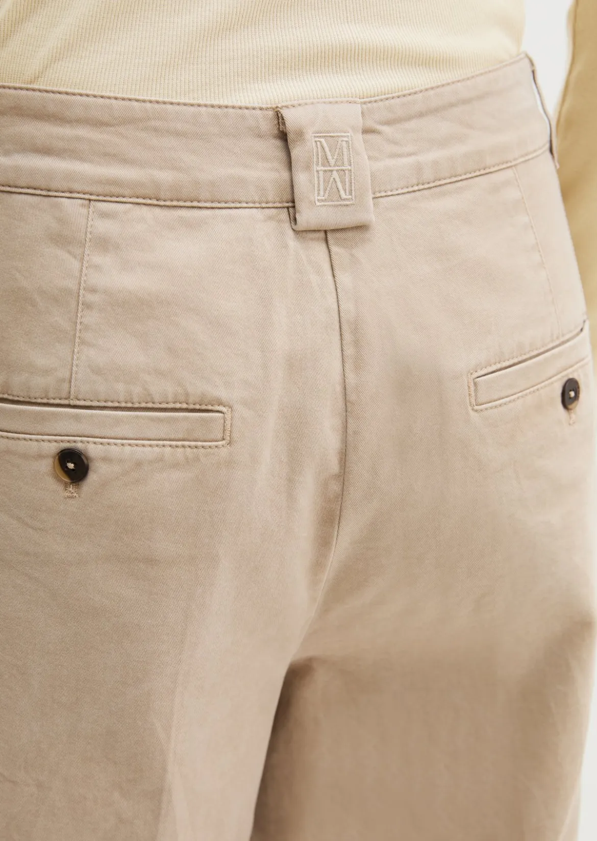 Hose Model Margo wide aus Organic Cotton-Twill