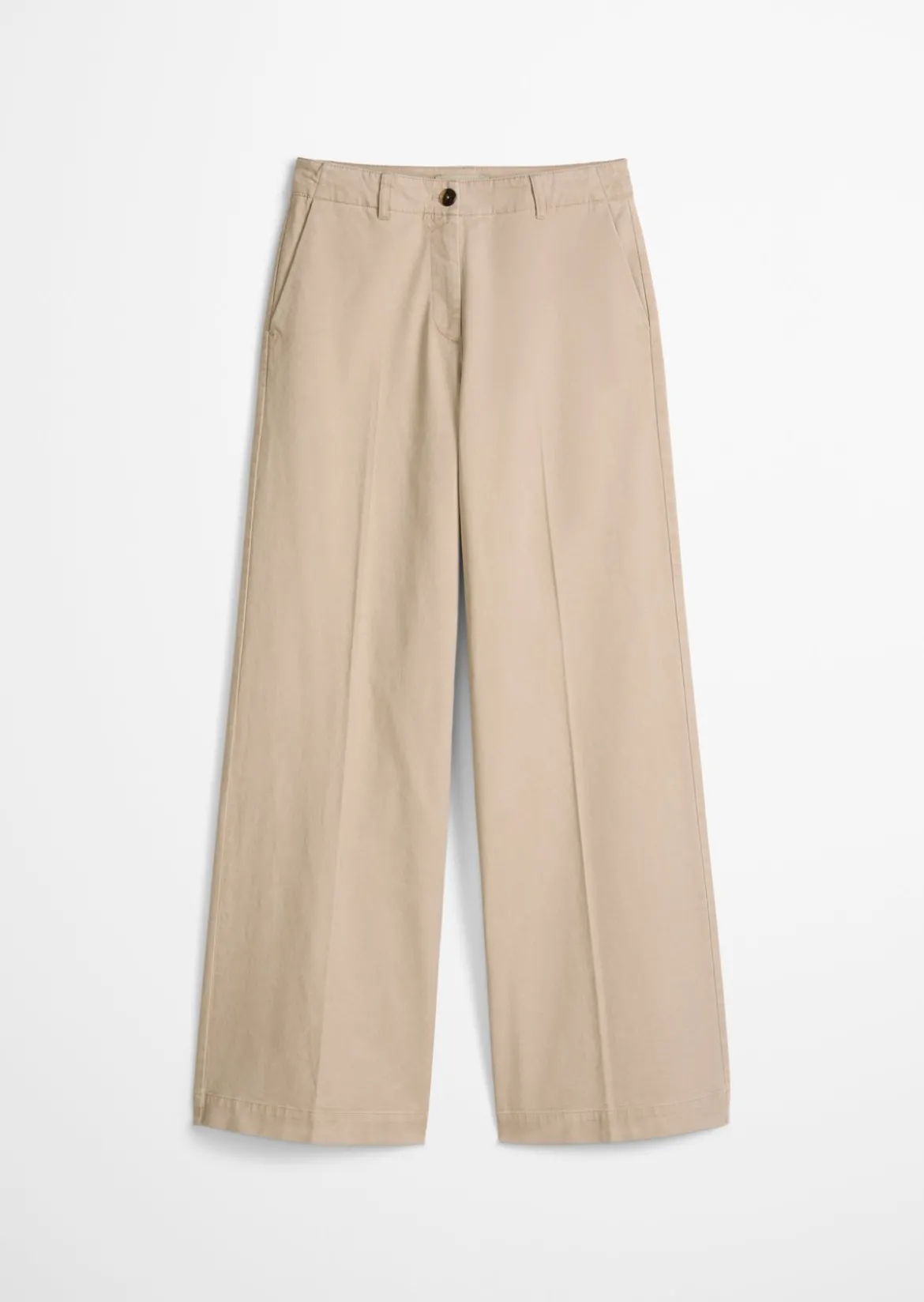 Hose Model Margo wide aus Organic Cotton-Twill