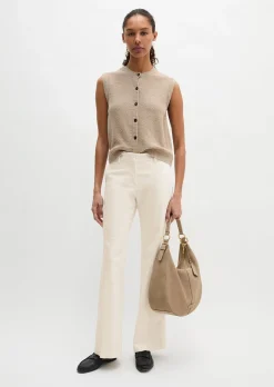 Hose Model Marthe flared aus Superstretch-Twill