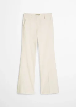 Hose Model Marthe flared aus Superstretch-Twill