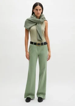Hose Model Marthe flared aus Superstretch-Twill