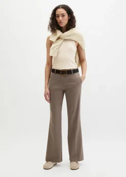 Hose Model Marthe flared aus Superstretch-Twill