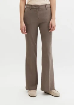 Hose Model Marthe flared aus Superstretch-Twill